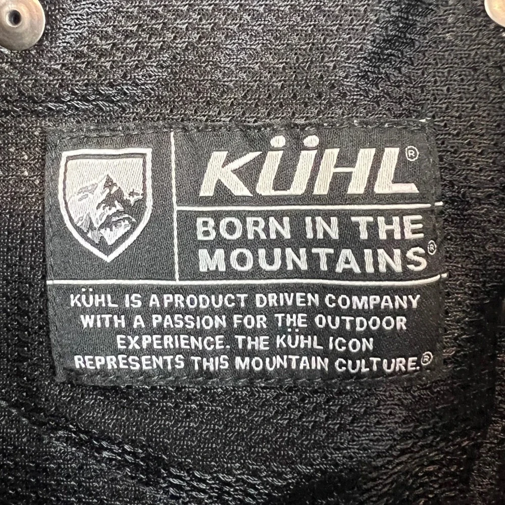 Kuhl Rydr Mens 36x30 Gray Articulated Knee Vented Hiking Work Pants Outdoor